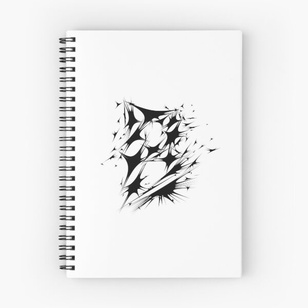 Item preview, Letter B Spiky Abstract Geometric Art designed and sold by uncoXab.