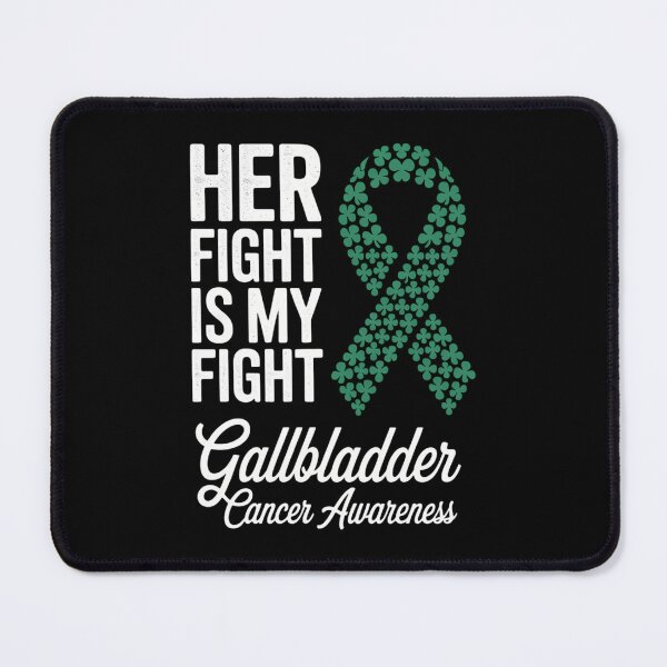 Item preview, Her fight is my fight Gallbladder Bile Duct Cancer Awareness designed and sold by HellD3vil-Art.