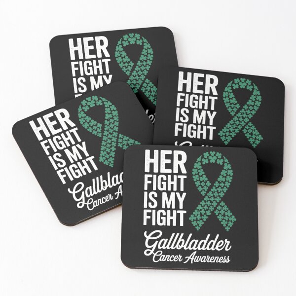 Item preview, Her fight is my fight Gallbladder Bile Duct Cancer Awareness designed and sold by HellD3vil-Art.