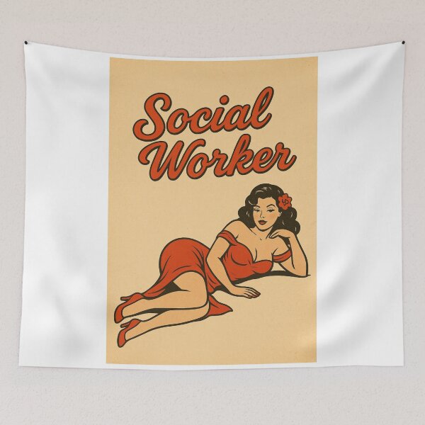 Item preview, SOCIAL WORKER -  HOOKER designed and sold by LOST GAY LONDON.