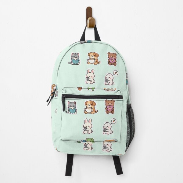 Item preview, Cute Pixel Animal Daily Life Stickers I designed and sold by MuseAI.