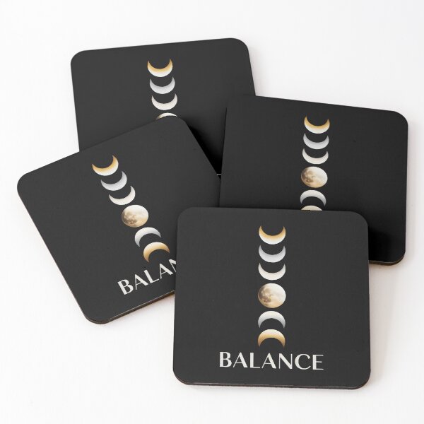 Item preview, Moon Phases Balance Design for Lunar Cycle Lovers and Spiritual Minimalists designed and sold by SplashTastic.