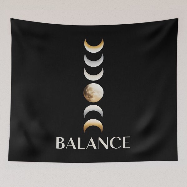 Item preview, Moon Phases Balance Design for Lunar Cycle Lovers and Spiritual Minimalists designed and sold by SplashTastic.