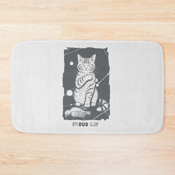 Item preview, Proud Guy - Funny Cat Hunter designed and sold by KiwiRider.