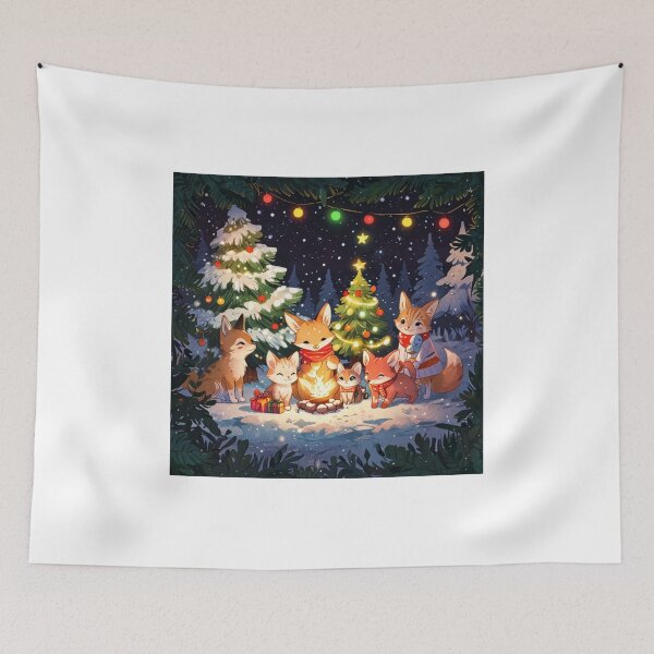Item preview, Christmas Foxes designed and sold by The Collection.