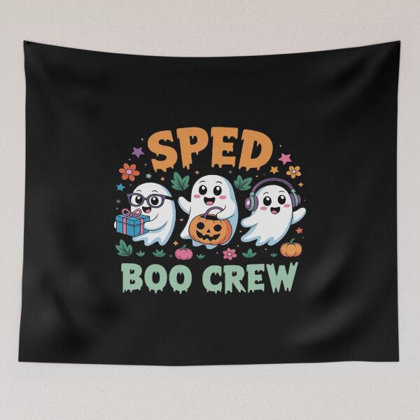 Item preview, Halloween Special SPED Boo Crew Ghost walking designed and sold by August4Laughs25.