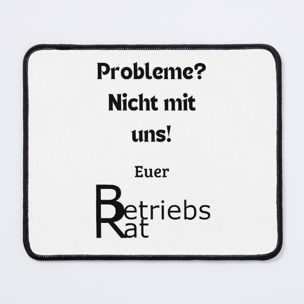Item preview, Works council poster – Problems? Not with us! | Support in the workplace designed and sold by Spreesnake Design .