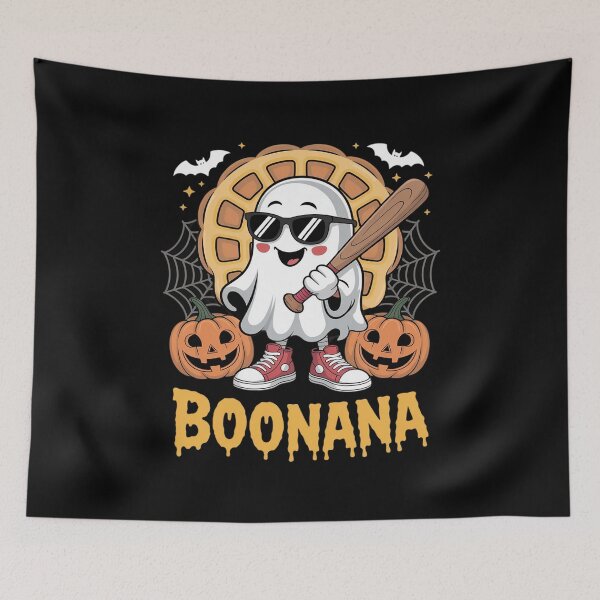 Item preview, Halloween Spooky Season Boonana Cute Ghost Banana designed and sold by August4Laughs25.