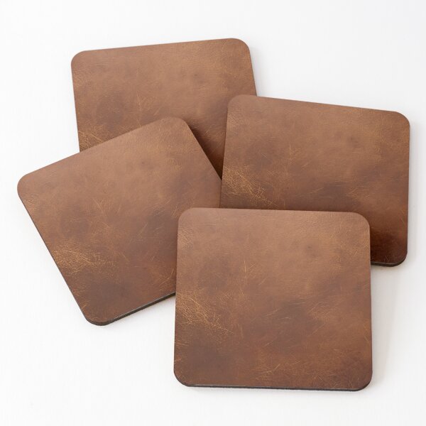 Item preview, Vintage Brown Leather Texture Surface designed and sold by SurfaceCraft Studio.