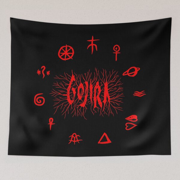 Item preview, Metal Band Typography With Symbols designed and sold by billiasbros.