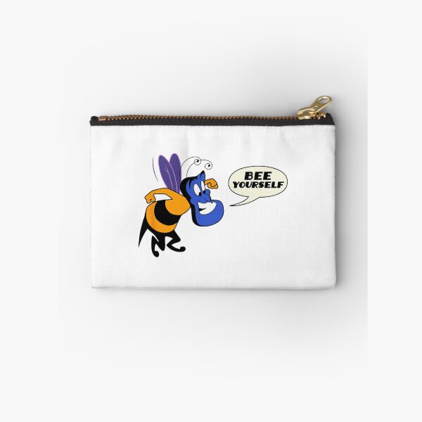 Item preview, Genie – Bee Yourself Positive Quote Cartoon Design designed and sold by Olivia Matteo.