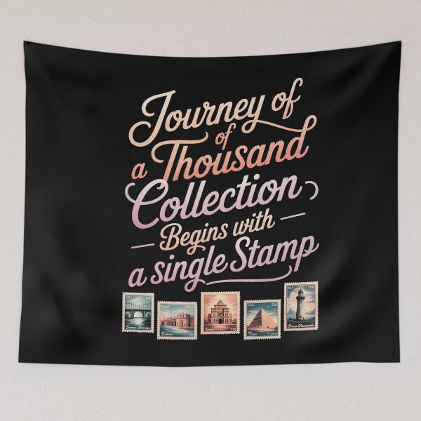 Item preview, Stamps Collector Postage Stamp Collecting designed and sold by Moon-Ape.