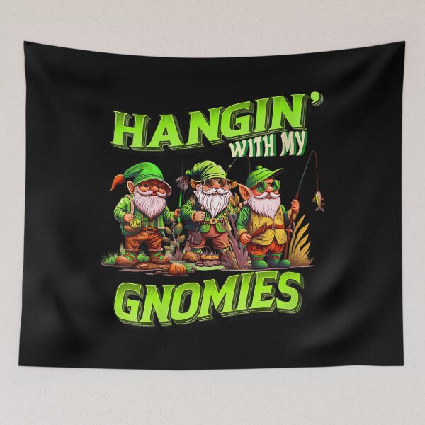 Item preview, Gnomies Quote My Vintage With Holiday Hangin Funny Happy designed and sold by Rackaam777Art.