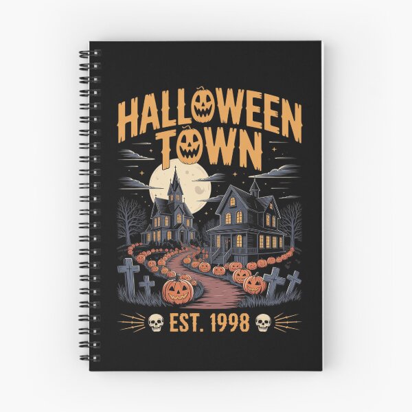 Item preview, Halloween Town Scene Pumpkin Graveyard Horror designed and sold by August4Laughs25.