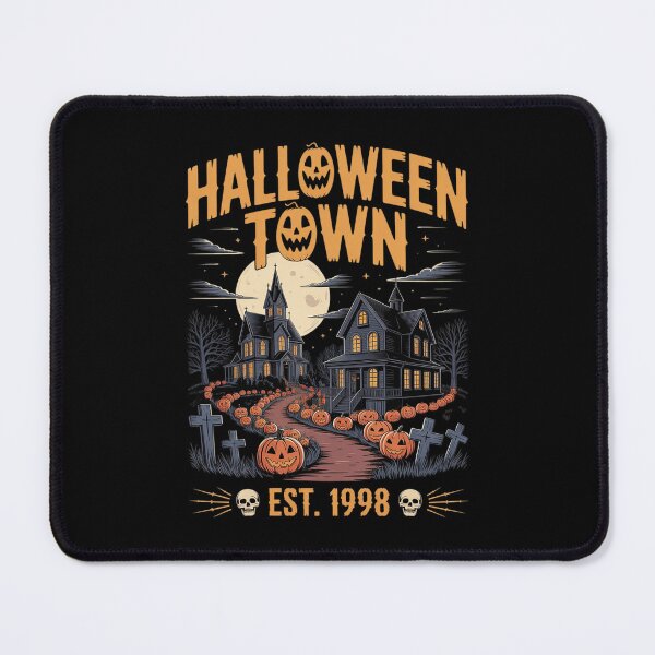 Item preview, Halloween Town Scene Pumpkin Graveyard Horror designed and sold by August4Laughs25.