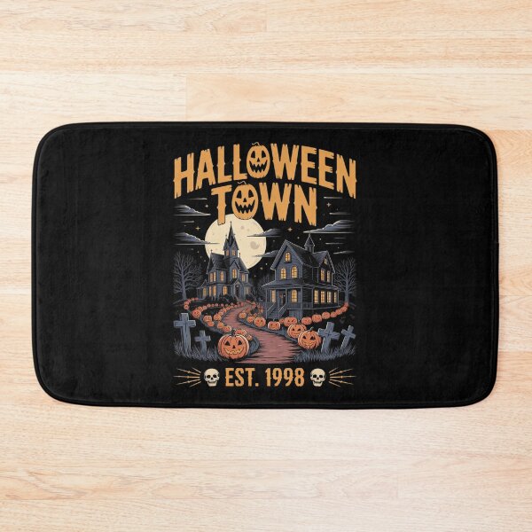 Item preview, Halloween Town Scene Pumpkin Graveyard Horror designed and sold by August4Laughs25.