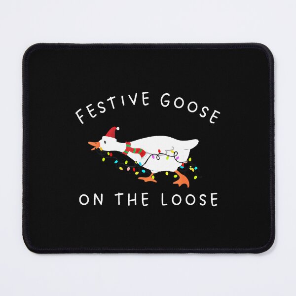 Item preview, The Festive Xmas Silly Funny Quote Loose On Goose Goose designed and sold by Rackaam777Art.