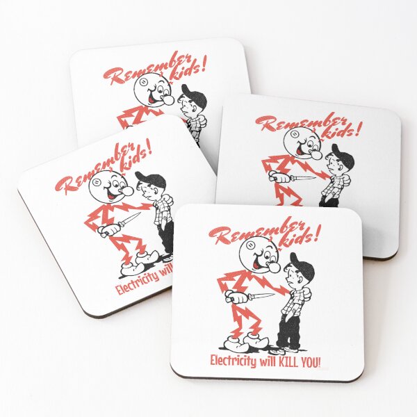 Item preview, Remember Kids Electricity Will Kill You   designed and sold by ichauodu.