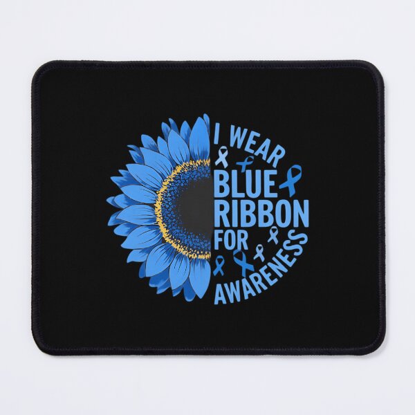 Item preview, Sunflower I Wear Blue Ribbon For Hydrocephalus Awareness designed and sold by MatthewConer.