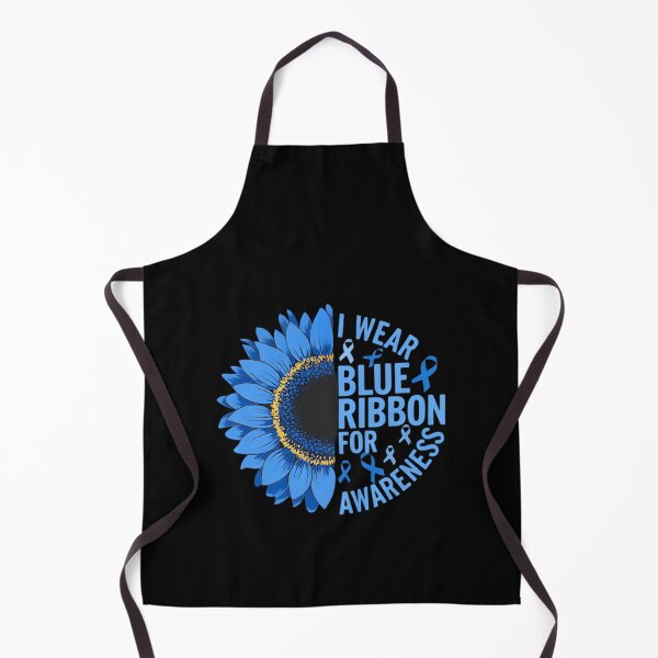 Item preview, Sunflower I Wear Blue Ribbon For Hydrocephalus Awareness designed and sold by MatthewConer.