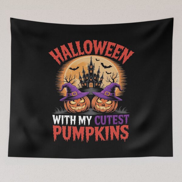 Item preview, Halloween With My Cutest Pumpkins Horror Carved Pumpkins designed and sold by August4Laughs25.