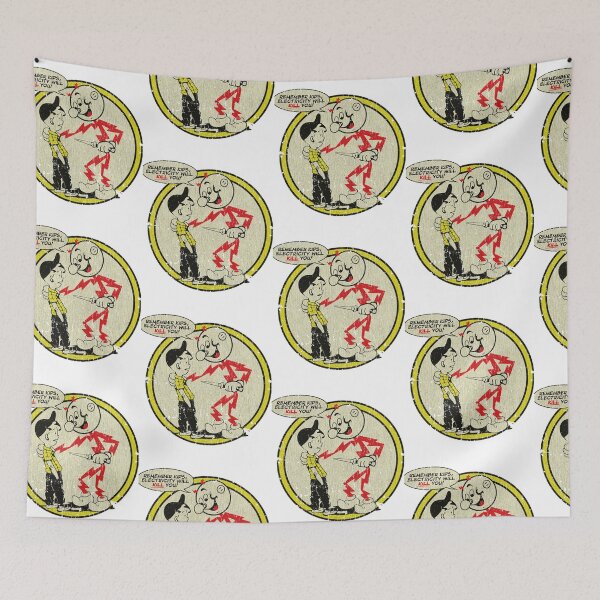 Item preview, Reddy Kilowatt Remember Kids Electricity Will Kill You   designed and sold by ichauodu.