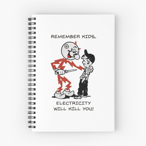 Item preview, Remember Kids Electricity Will Kill You   designed and sold by ichauodu.