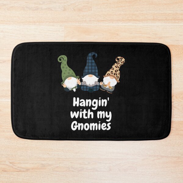 Item preview, My Gnomies Vintage Quote Holiday Happy Funny Hangin With designed and sold by Rackaam777Art.