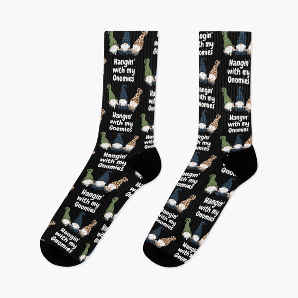 Item preview, My Gnomies Vintage Quote Holiday Happy Funny Hangin With designed and sold by Rackaam777Art.