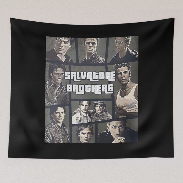 Item preview, Salvatore Brothers Retro Vampire Diaries  designed and sold by DakirooStudio.