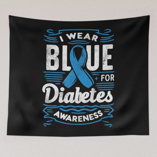 Item preview, T1D I Wear Blue For Diabetes Awareness Type 1 Women Men designed and sold by MatthewConer.