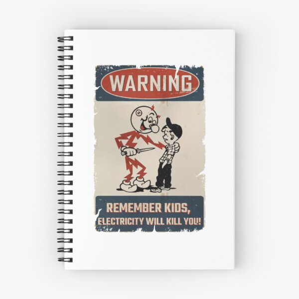 Item preview, WARNING REMEMBER KIDS Electricity Will Kill You   designed and sold by ichauodu.