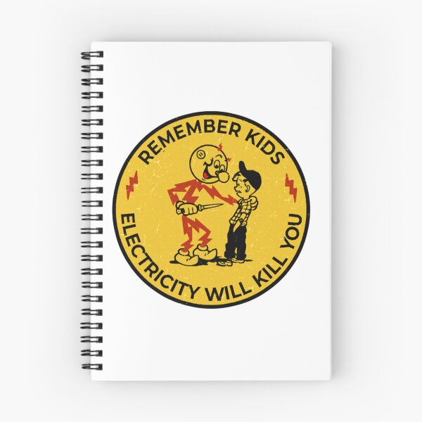 Item preview, Remember Kids Electricity Will Kill You Yellow Reddy Kilowatt designed and sold by ichauodu.