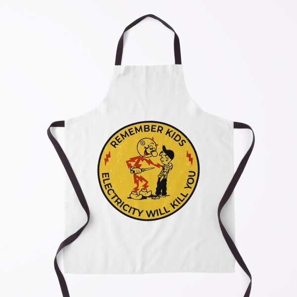 Item preview, Remember Kids Electricity Will Kill You Yellow Reddy Kilowatt designed and sold by ichauodu.