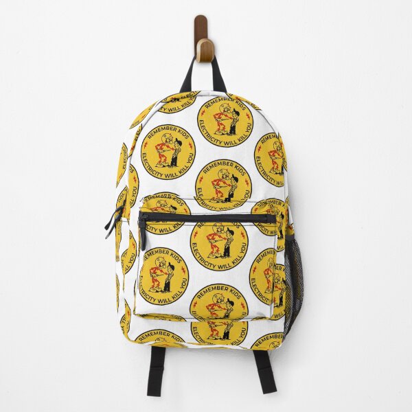 Item preview, Remember Kids Electricity Will Kill You Yellow Reddy Kilowatt designed and sold by ichauodu.