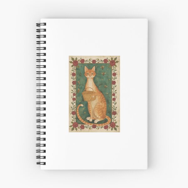 Artikelvorschau, Ingwer-Tabby-Imker Mittelalterliche Kunst entworfen und verkauft von PictorialWhimsy.