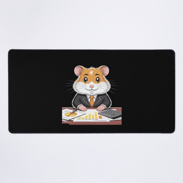 Item preview, Hamster Cute Holding Pen Writing Animal designed and sold by August4Laughs25.
