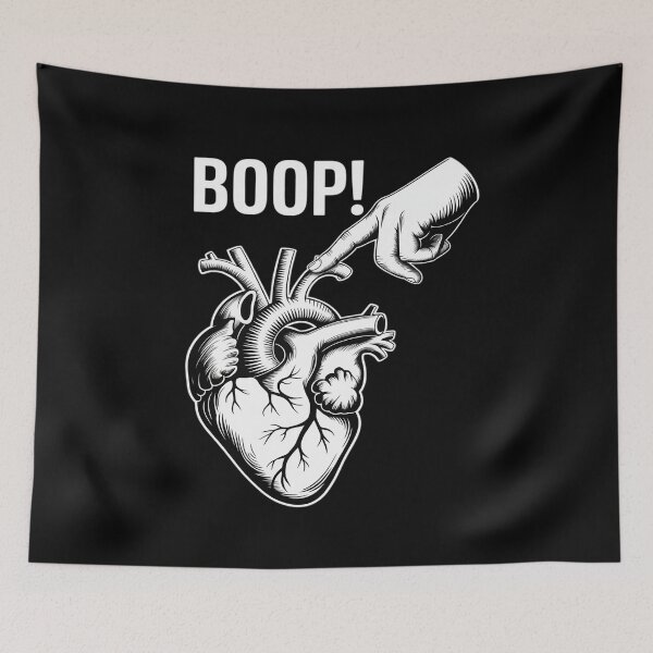 Item preview, Hand Boop Cardiologist Anatomy Heart Telemetry Cardiac Nurse designed and sold by August4Laughs25.
