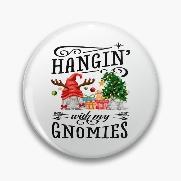 Item preview, Gnomies Happy My Funny Hangin Vintage Quote Holiday With designed and sold by Rackaam777Art.