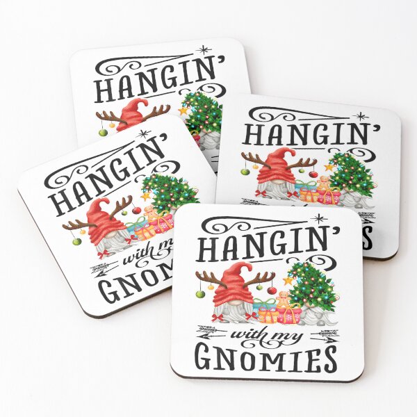 Item preview, Gnomies Happy My Funny Hangin Vintage Quote Holiday With designed and sold by Rackaam777Art.
