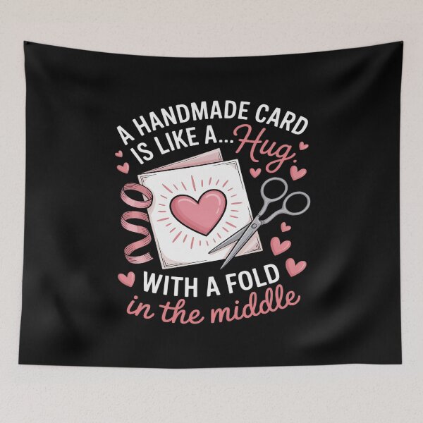 Item preview, Handmade Card Hug With Fold Cute Crafting designed and sold by August4Laughs25.