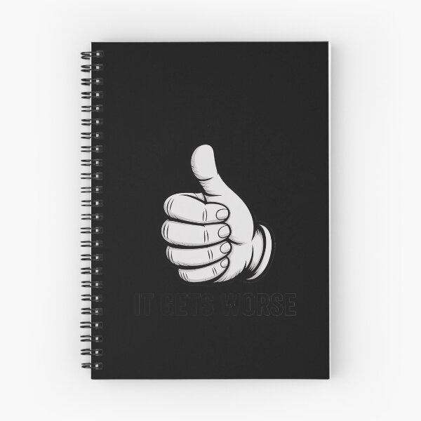 Item preview, Hang in There is Gets Worse Funny Sarcastic designed and sold by August4Laughs25.