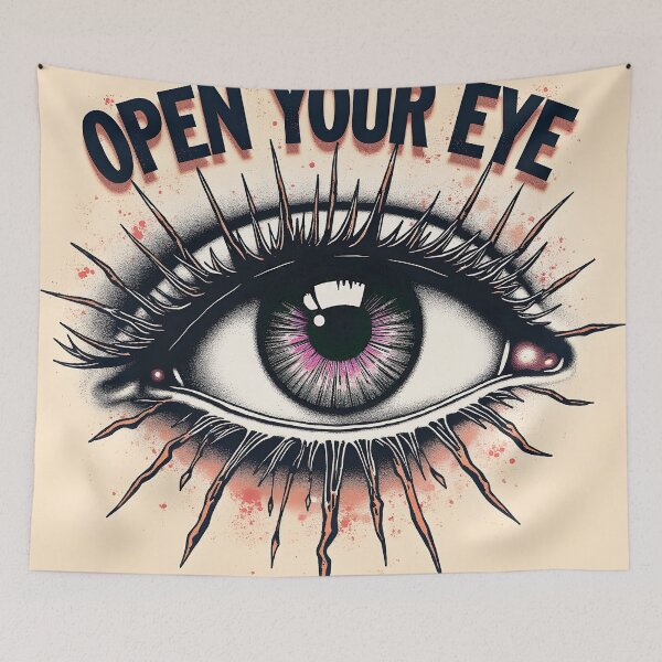 Item preview, Open Your Eye Original Design designed and sold by Huskyyy Designs.