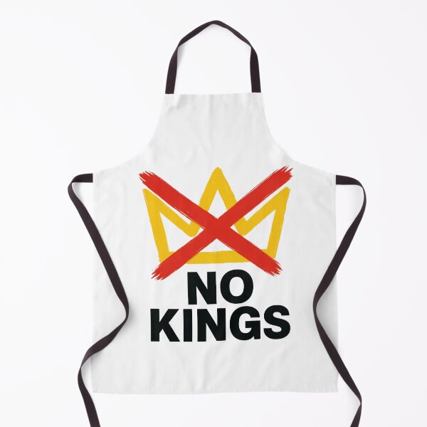 Item preview, Protest symbol with red cross over yellow crown, no kings concept, isolated, AI generated designed and sold by dvoevnore.