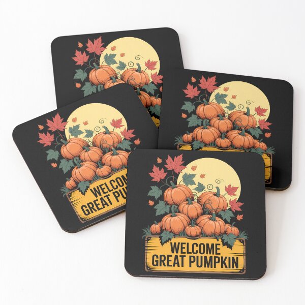 Item preview, Welcome Great Pumpkin designed and sold by Moon-Ape.