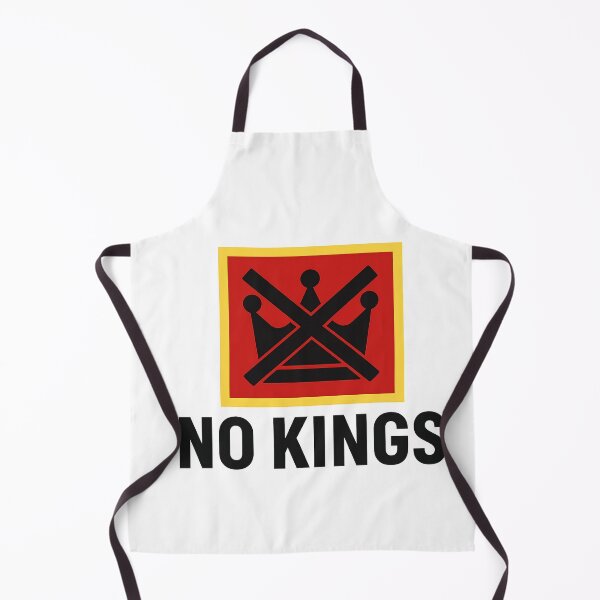Item preview, Protest symbol with red cross over yellow crown, no kings concept, isolated, AI generated designed and sold by dvoevnore.