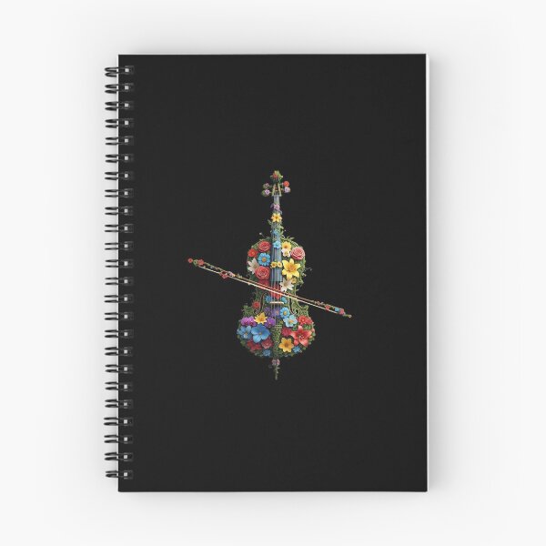 Item preview,  Music Lover Gift, Musician Gift, Beautiful Sounds,Traditional and Modern Musical Instruments, ivy flowers, Floral,Nature Love Art ,Nature Lover Gift, Peaceful Natural Design designed and sold by chipmuckdesignn.
