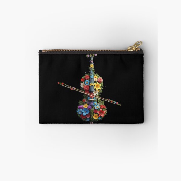 Item preview,  Music Lover Gift, Musician Gift, Beautiful Sounds,Traditional and Modern Musical Instruments, ivy flowers, Floral,Nature Love Art ,Nature Lover Gift, Peaceful Natural Design designed and sold by chipmuckdesignn.