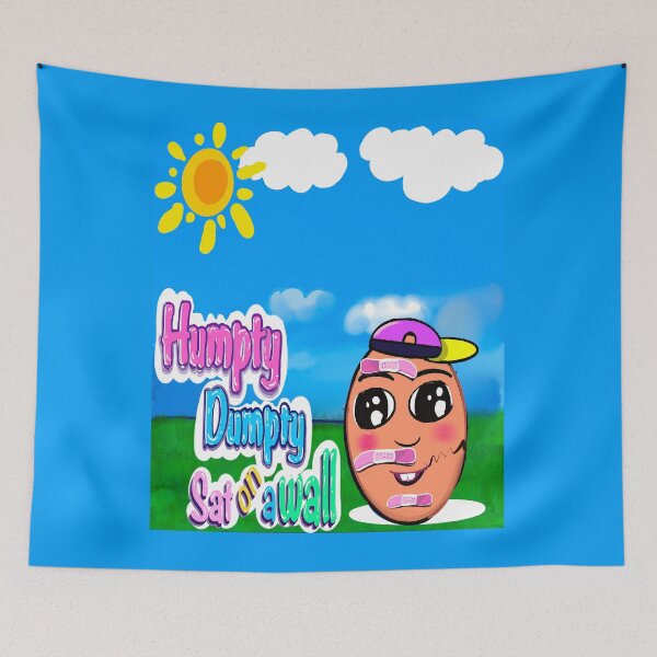Item preview, Humpty Dumpty sat on a wall- Kids Nursery Rhyme   designed and sold by Artonmytee.