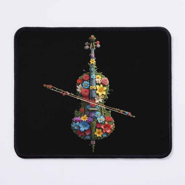 Item preview, Music Lover Gift, Musician Gift, Beautiful Sounds,Traditional and Modern Musical Instruments, ivy flowers, Floral,Nature Love Art ,Nature Lover Gift, Peaceful Natural Design designed and sold by chipmuckdesignn.